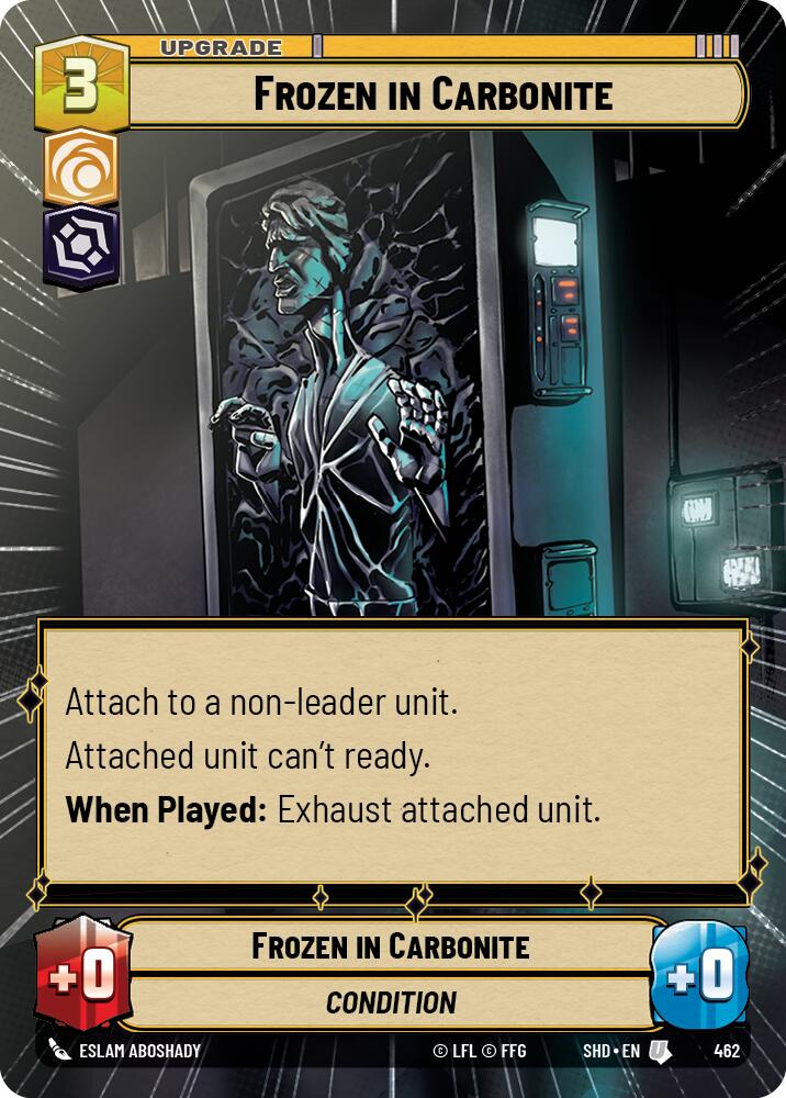 Frozen in Carbonite (462) (Hyperspace) (462) [Shadows of the Galaxy] | Deep Dive Games St. Marys