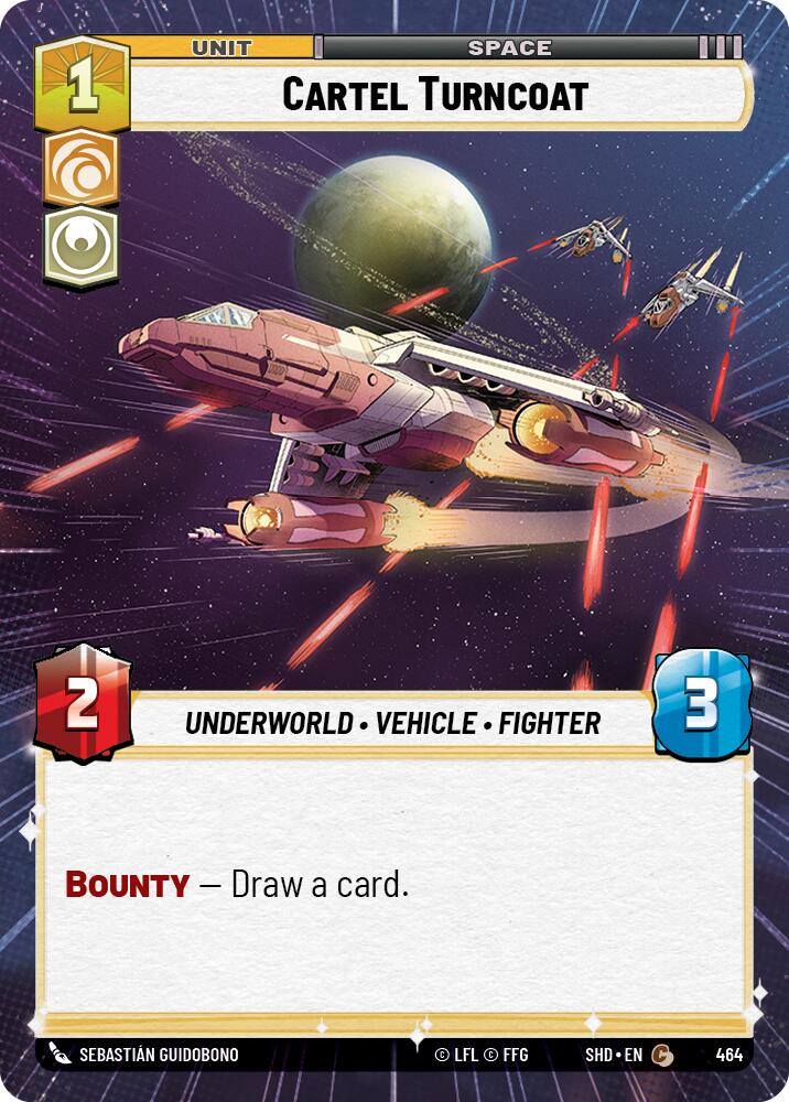 Cartel Turncoat (464) (Hyperspace) (464) [Shadows of the Galaxy] | Deep Dive Games St. Marys