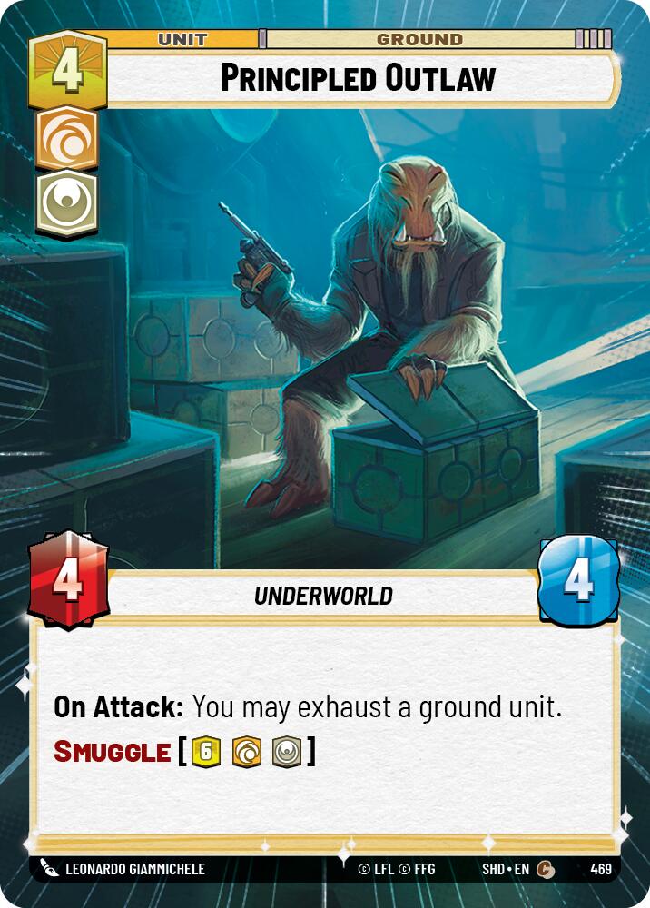Principled Outlaw (469) (Hyperspace) (469) [Shadows of the Galaxy] | Deep Dive Games St. Marys