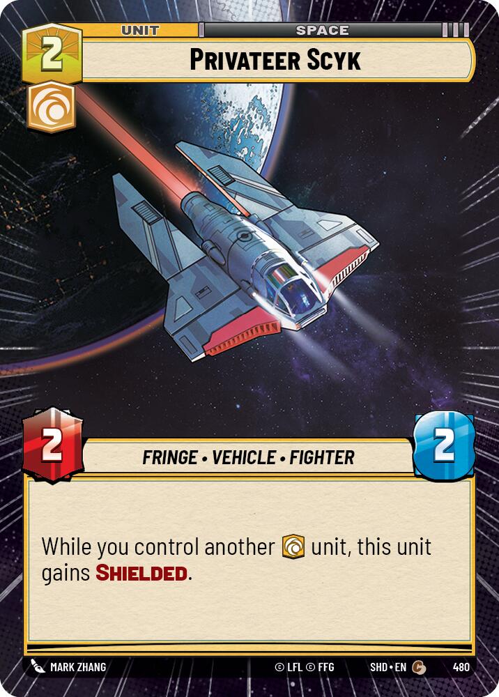Privateer Scyk (480) (Hyperspace) (480) [Shadows of the Galaxy] | Deep Dive Games St. Marys