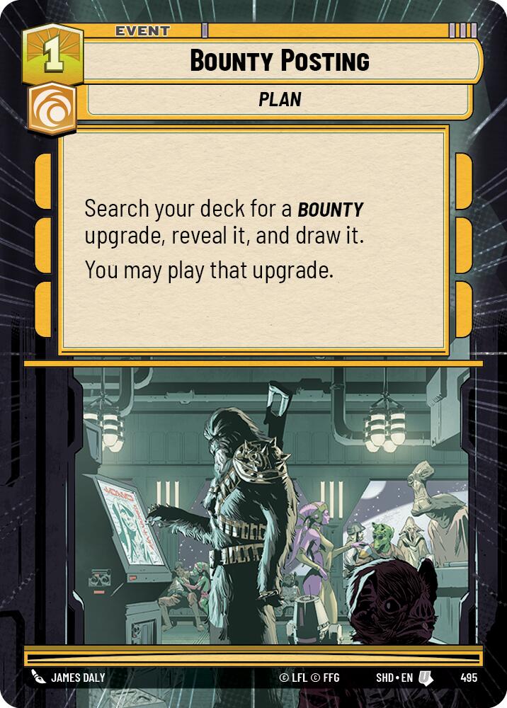 Bounty Posting (495) (Hyperspace) (495) [Shadows of the Galaxy] | Deep Dive Games St. Marys