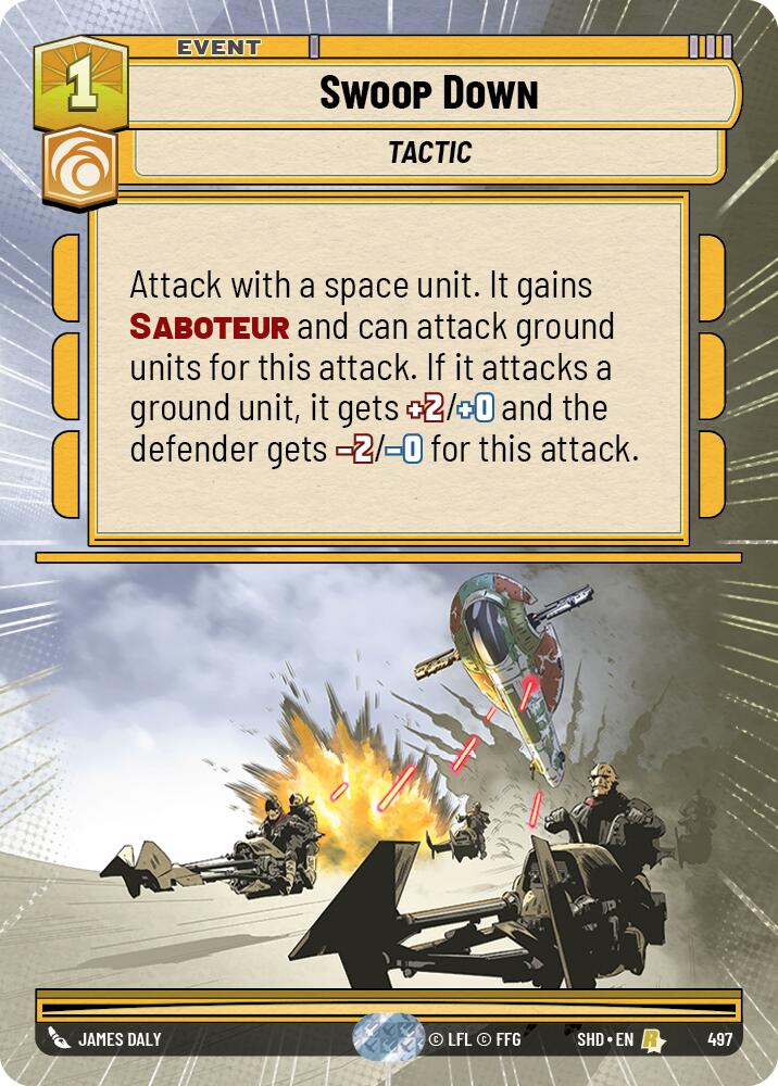 Swoop Down (497) (Hyperspace) (497) [Shadows of the Galaxy] | Deep Dive Games St. Marys