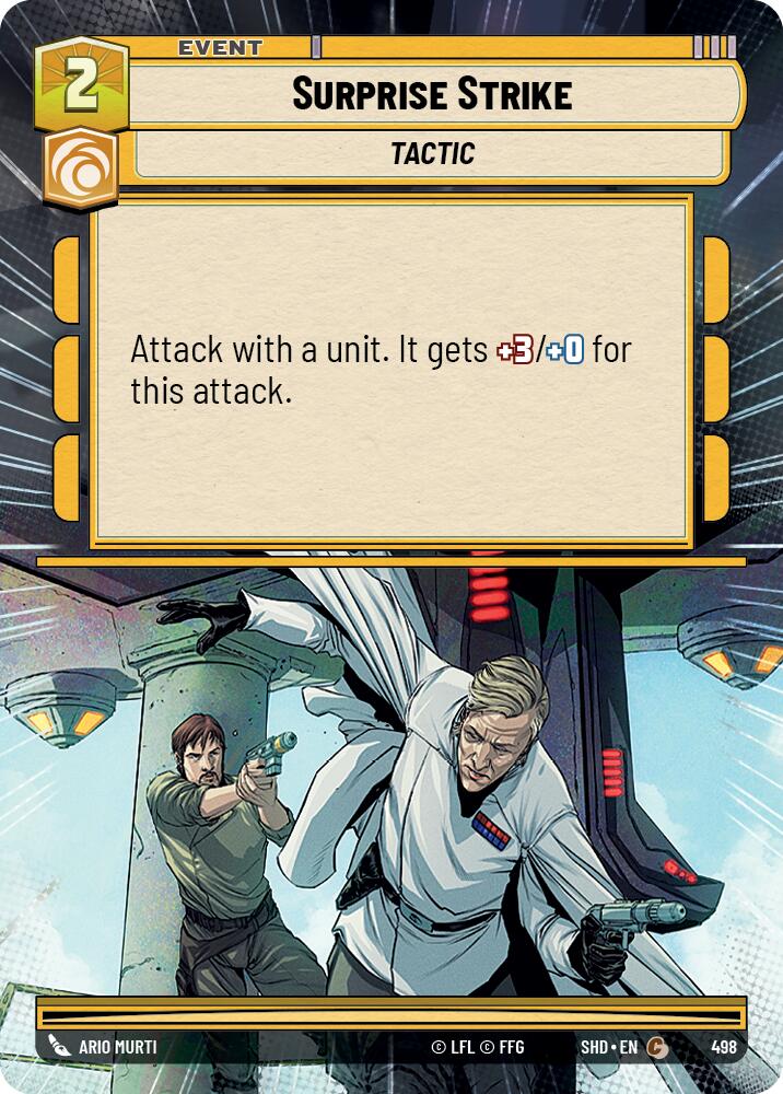 Surprise Strike (498) (Hyperspace) (498) [Shadows of the Galaxy] | Deep Dive Games St. Marys