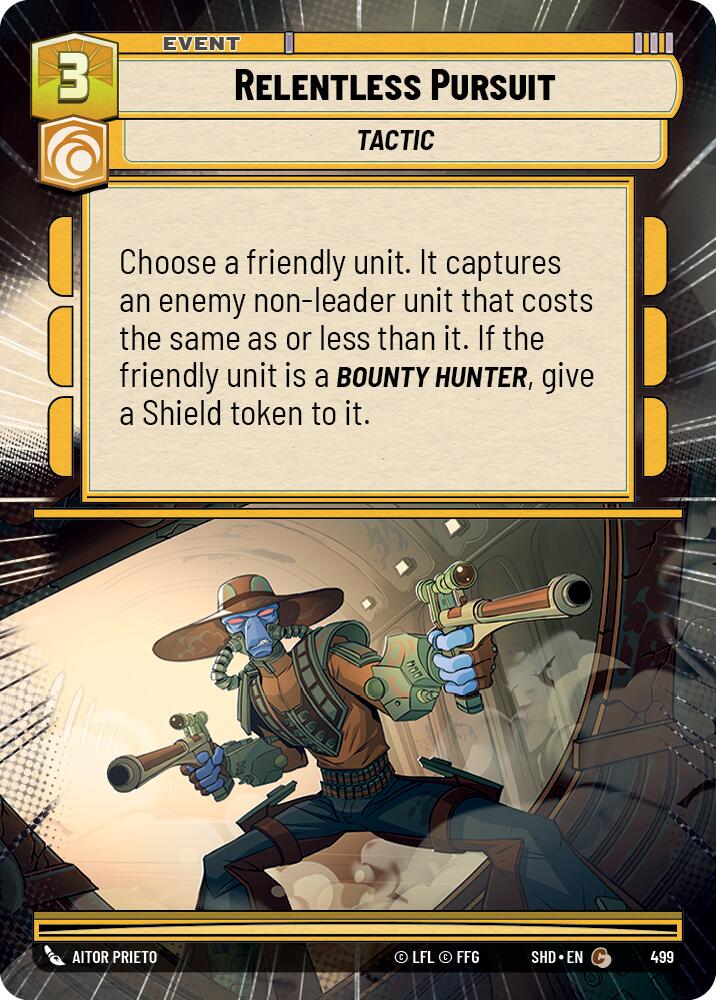 Relentless Pursuit (499) (Hyperspace) (499) [Shadows of the Galaxy] | Deep Dive Games St. Marys