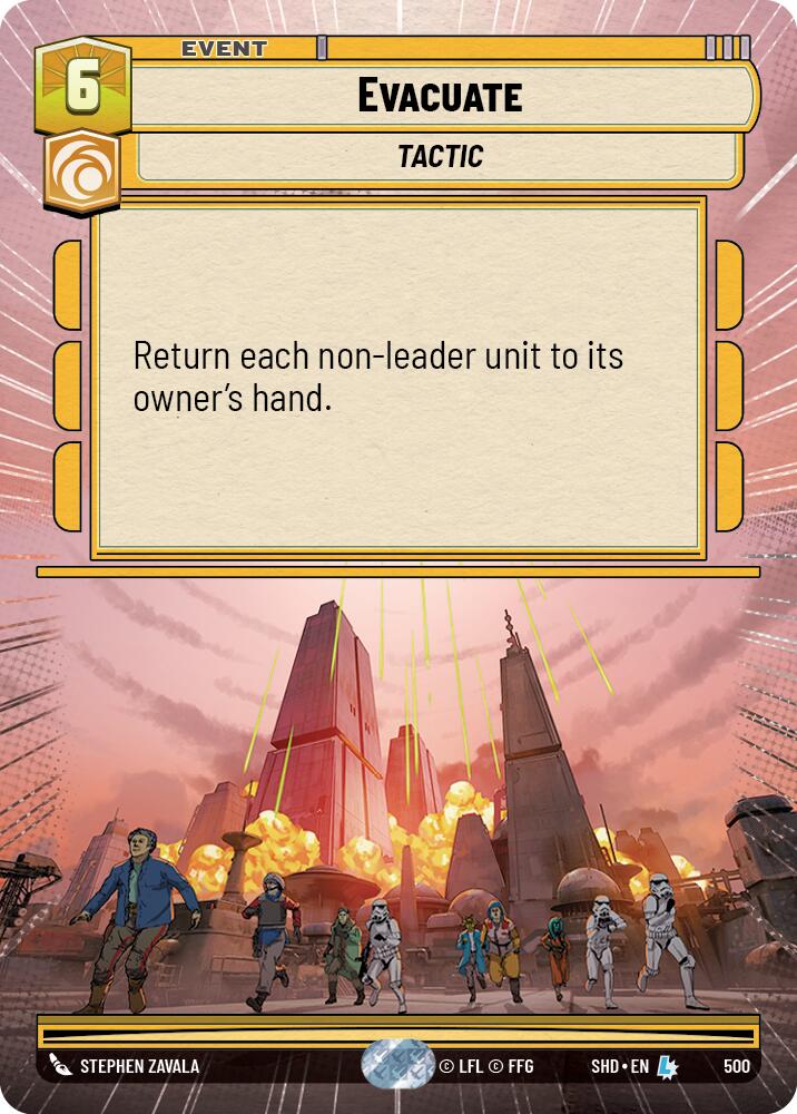Evacuate (500) (Hyperspace) (500) [Shadows of the Galaxy] | Deep Dive Games St. Marys