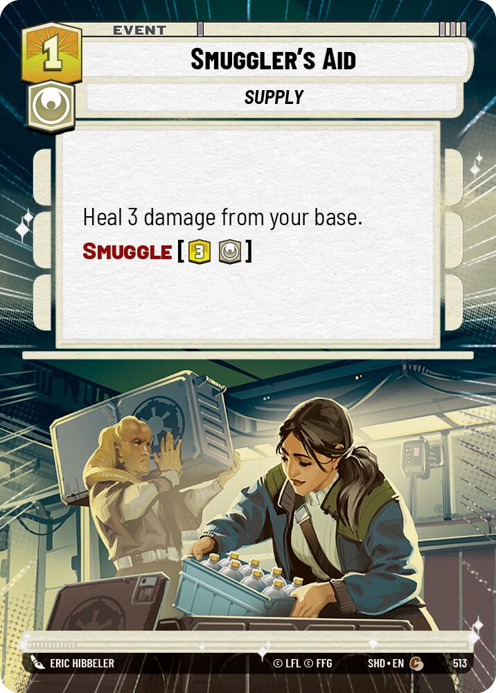 Smuggler's Aid (513) (Hyperspace) (513) [Shadows of the Galaxy] | Deep Dive Games St. Marys