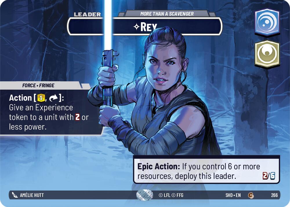 Rey - More Than a Scavenger (266) (Showcase) (266) [Shadows of the Galaxy] | Deep Dive Games St. Marys