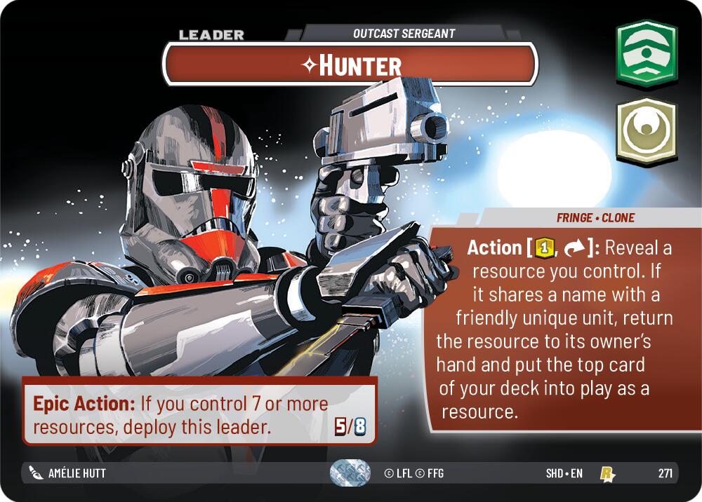 Hunter - Outcast Sergeant (Showcase) (271) [Shadows of the Galaxy] | Deep Dive Games St. Marys