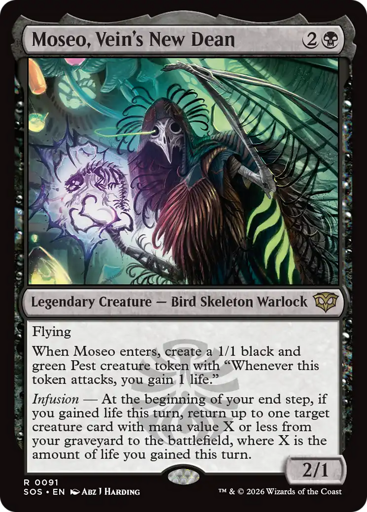 Moseo, Vein's New Dean [Secrets of Strixhaven] | Deep Dive Games St. Marys