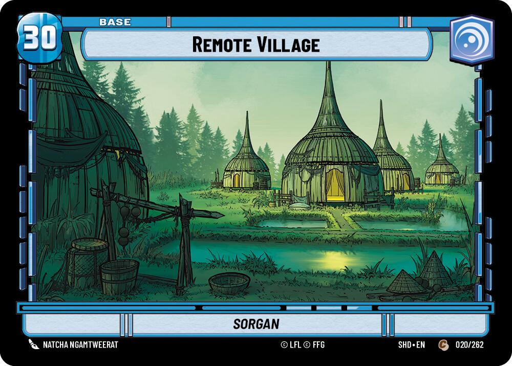 Remote Village // Shield (020 // T02) (020 // T02) [Shadows of the Galaxy] | Deep Dive Games St. Marys