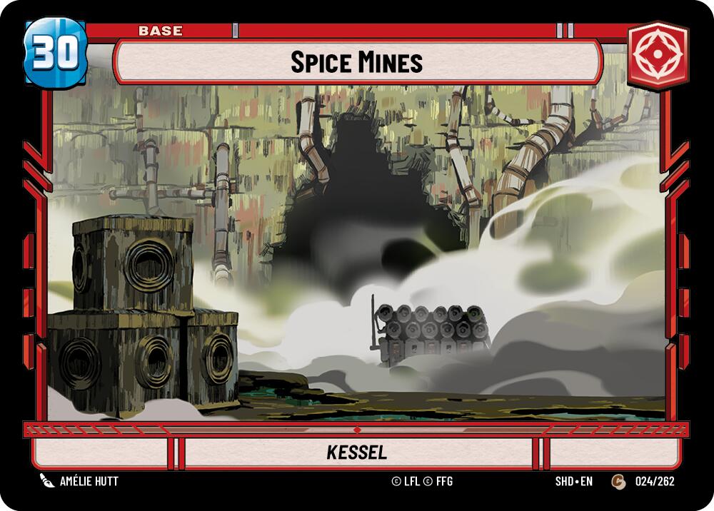Spice Mines // Shield (024 // T02) [Shadows of the Galaxy] | Deep Dive Games St. Marys