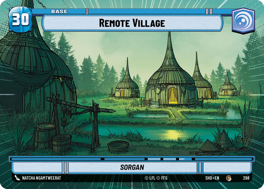Remote Village // Shield (298 // T04) (Hyperspace) (298 // T04) [Shadows of the Galaxy] | Deep Dive Games St. Marys