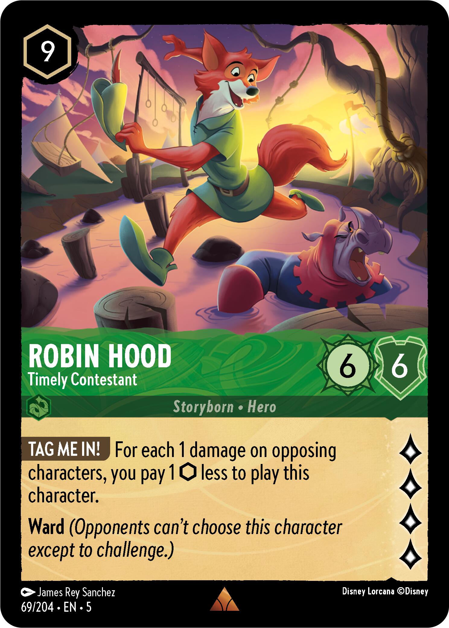 Robin Hood - Timely Contestant (69/204) [Shimmering Skies] | Deep Dive Games St. Marys