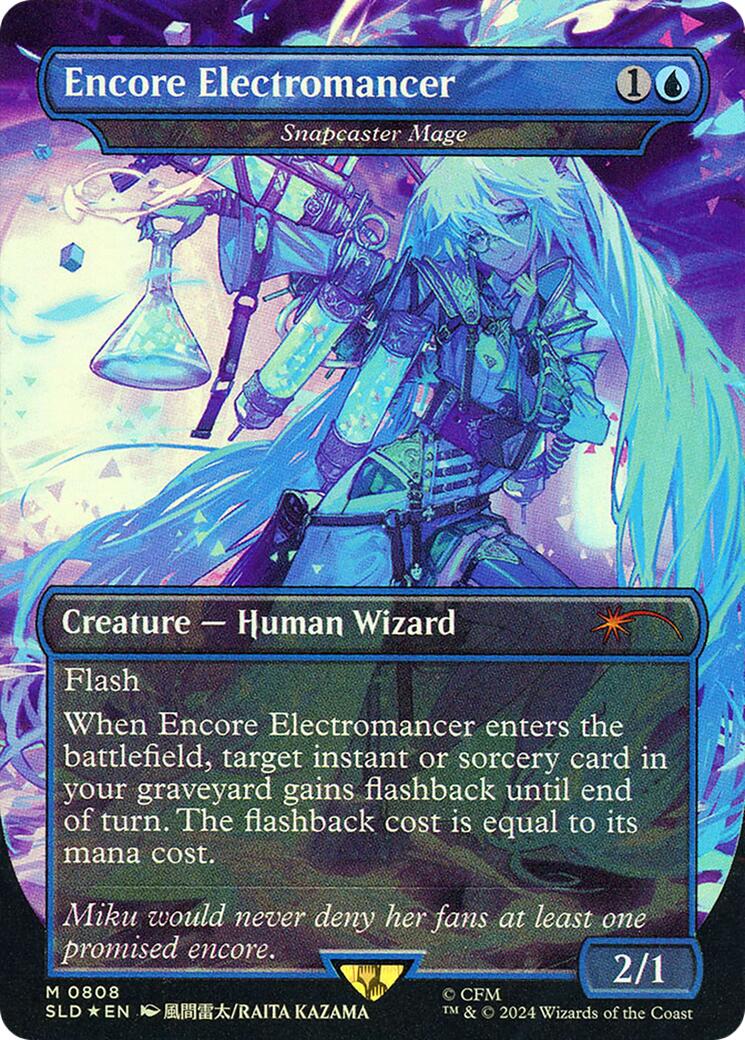 Encore Electromancer - Snapcaster Mage (Rainbow Foil) [Secret Lair Drop Series] | Deep Dive Games St. Marys