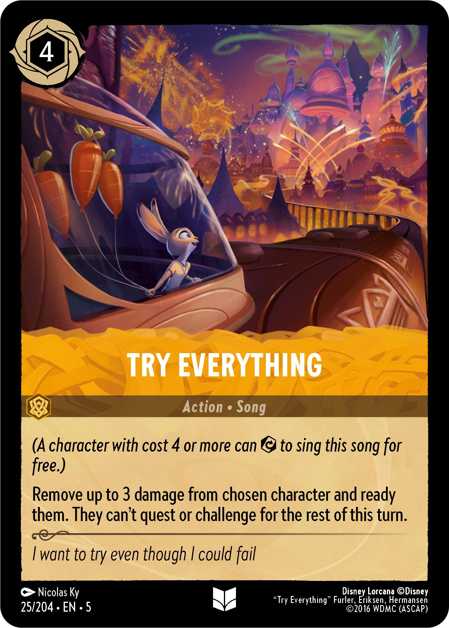 Try Everything (25/204) [Shimmering Skies] | Deep Dive Games St. Marys