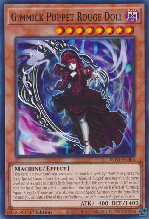 Gimmick Puppet Rouge Doll [INFO-EN008] Common | Deep Dive Games St. Marys