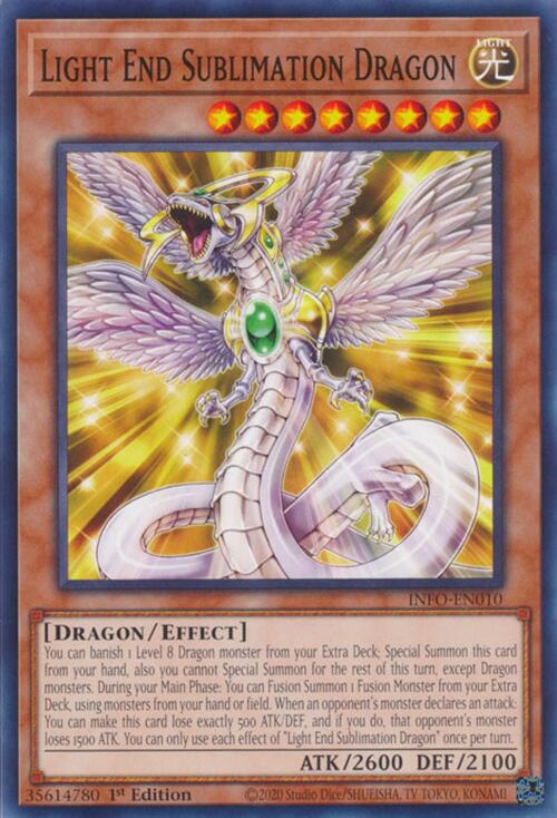 Light End Sublimation Dragon [INFO-EN010] Common | Deep Dive Games St. Marys