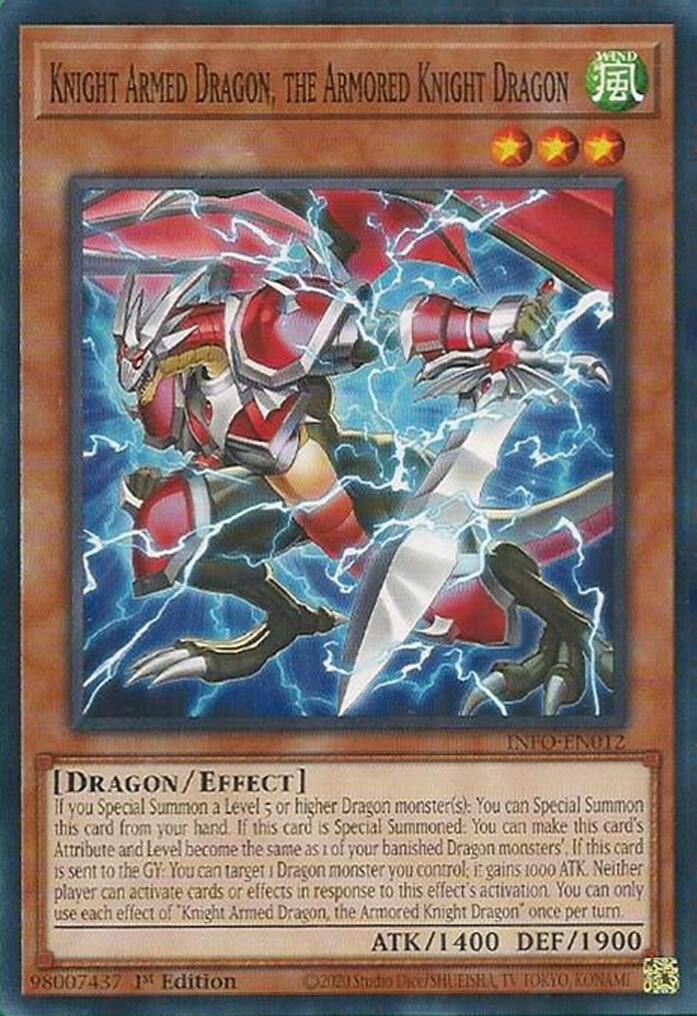 Knight Armed Dragon, the Armored Knight Dragon [INFO-EN012] Common | Deep Dive Games St. Marys
