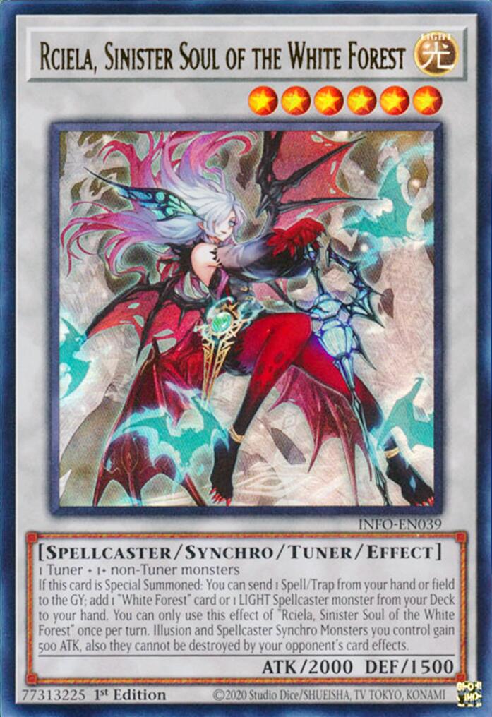 Rciela, Sinister Soul of the White Forest [INFO-EN039] Ultra Rare | Deep Dive Games St. Marys