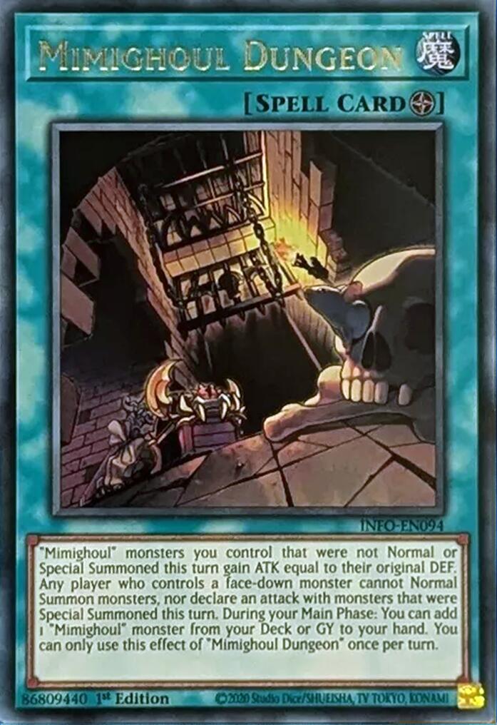 Mimighoul Dungeon [INFO-EN094] Ultra Rare | Deep Dive Games St. Marys