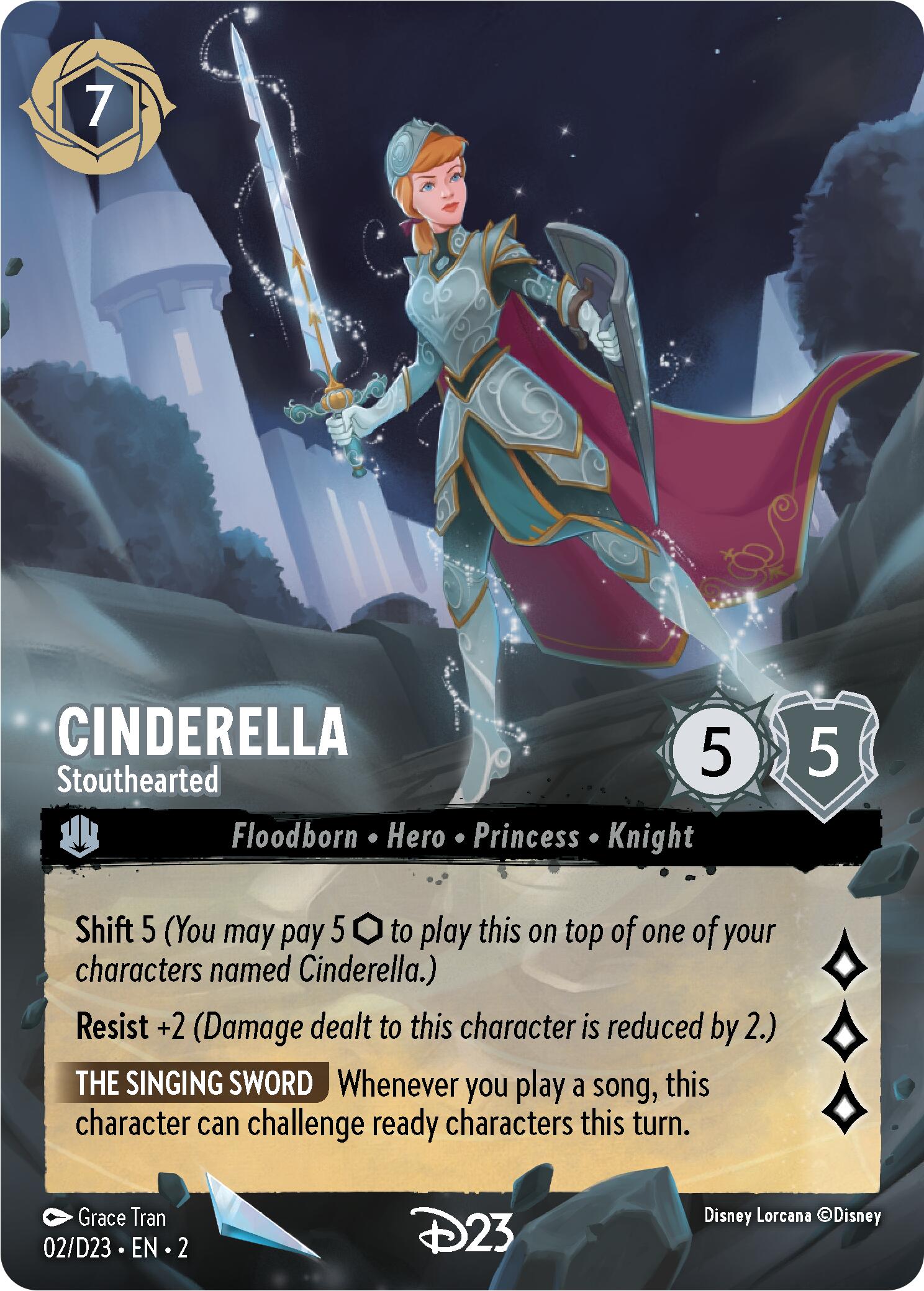 Cinderella - Stouthearted (2) [D23 Promos] | Deep Dive Games St. Marys