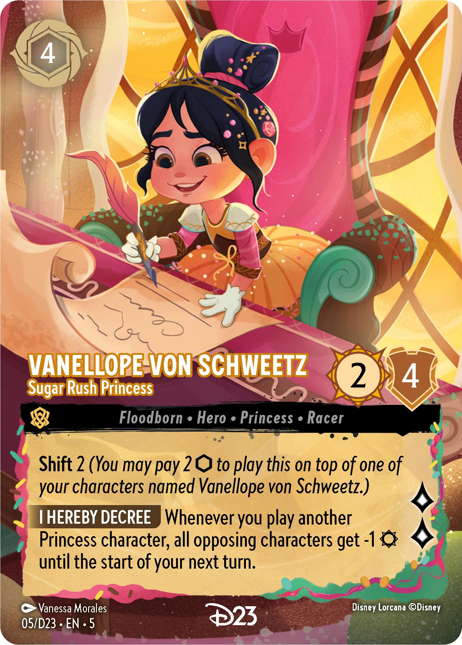 Vanellope von Schweetz - Sugar Rush Princess (5) [D23 Promos] | Deep Dive Games St. Marys