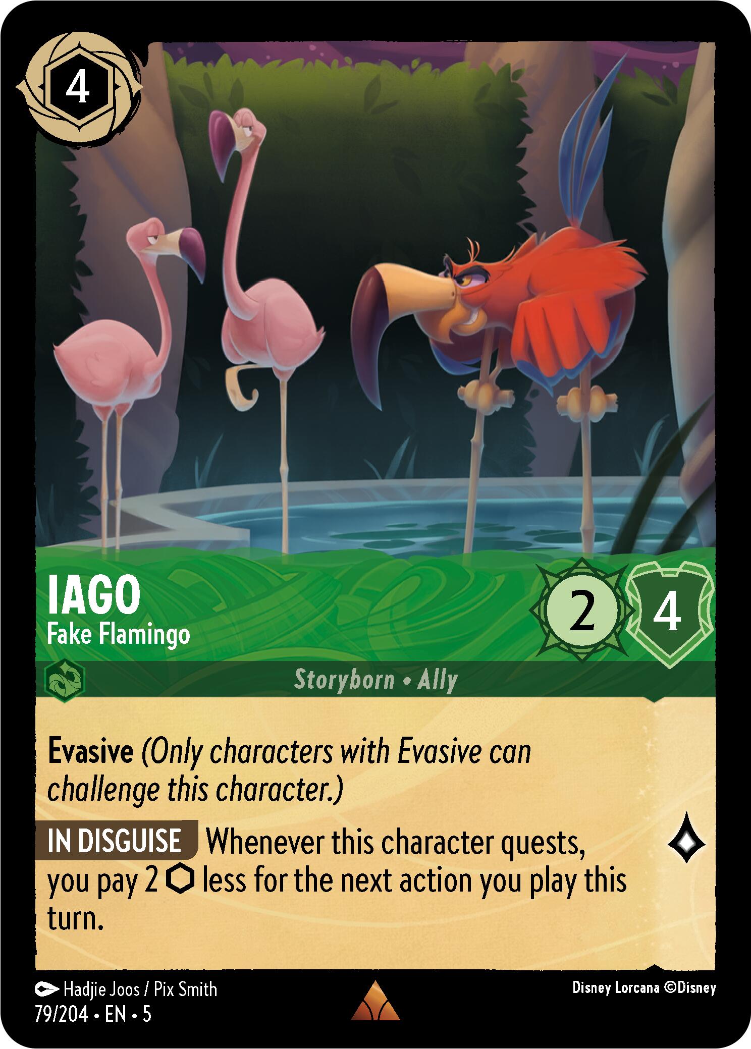 Iago - Fake Flamingo (79/204) [Shimmering Skies] | Deep Dive Games St. Marys