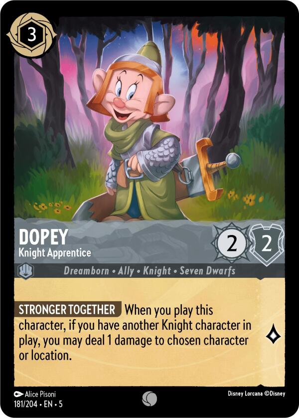 Dopey - Knight Apprentice (181/204) [Shimmering Skies] | Deep Dive Games St. Marys