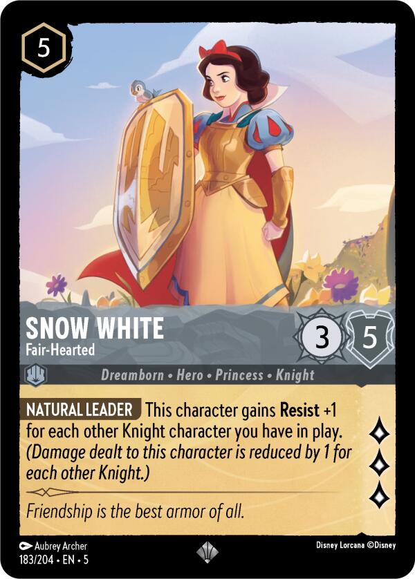 Snow White - Fair-Hearted (183/204) [Shimmering Skies] | Deep Dive Games St. Marys