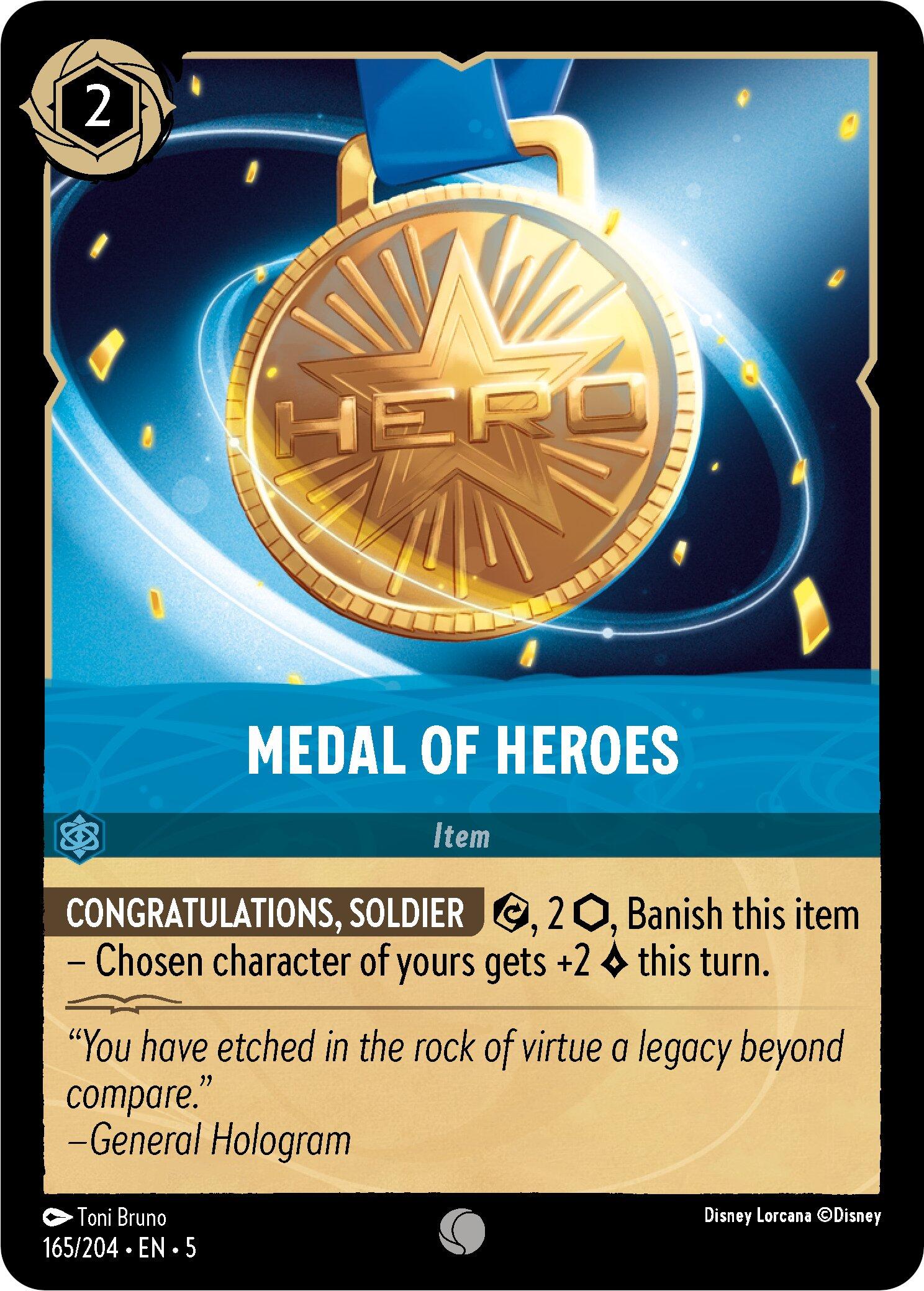 Medal of Heroes (165/204) [Shimmering Skies] | Deep Dive Games St. Marys