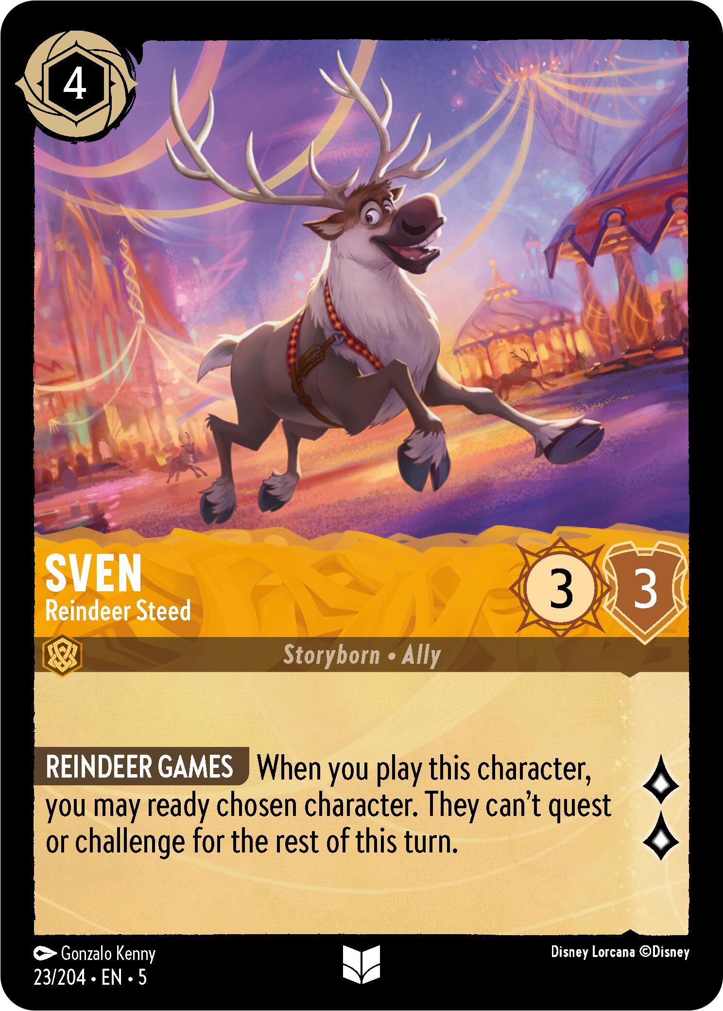 Sven - Reindeer Steed (23/204) [Shimmering Skies] | Deep Dive Games St. Marys