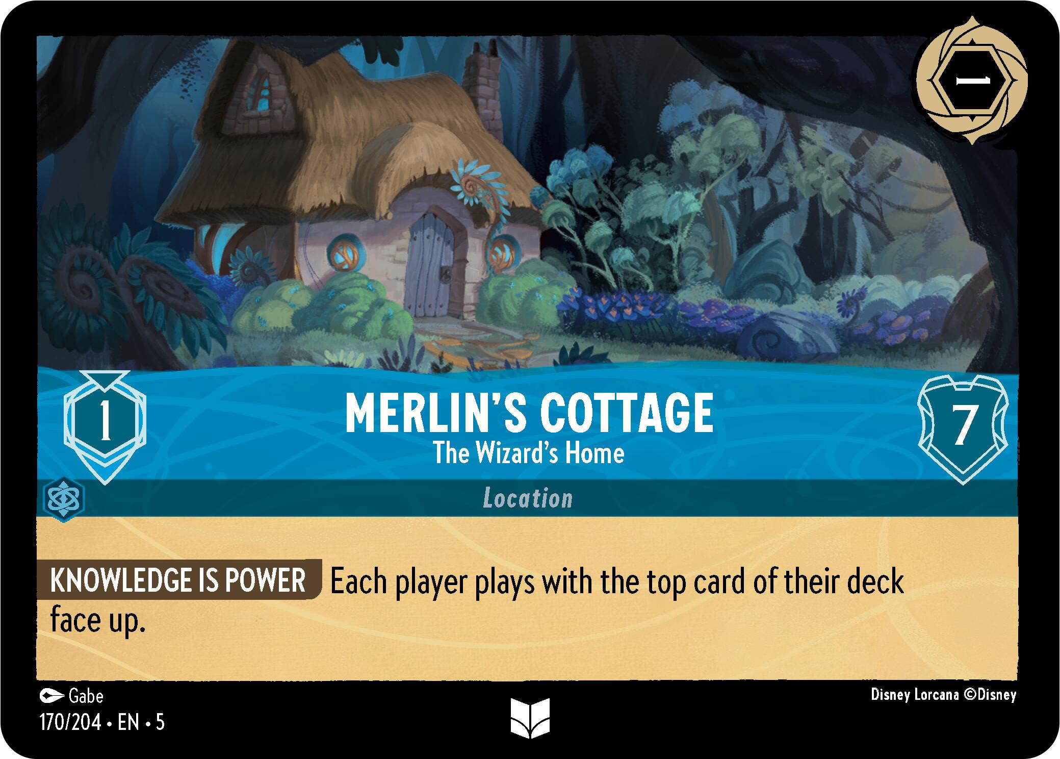 Merlin's Cottage - The Wizard's Home (170/204) [Shimmering Skies] | Deep Dive Games St. Marys