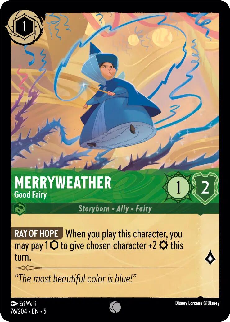 Merryweather - Good Fairy (76/204) [Shimmering Skies] | Deep Dive Games St. Marys