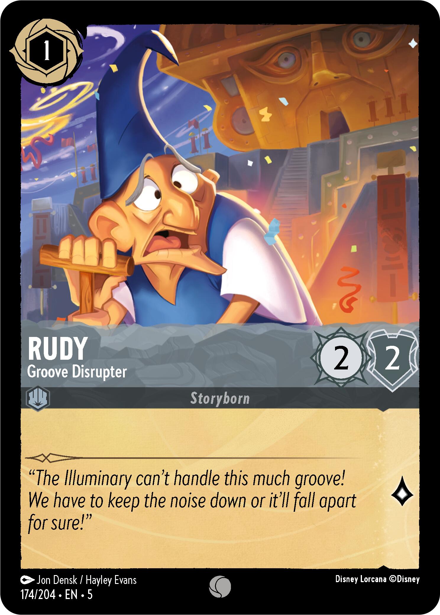 Rudy - Groove Disrupter (174/204) [Shimmering Skies] | Deep Dive Games St. Marys