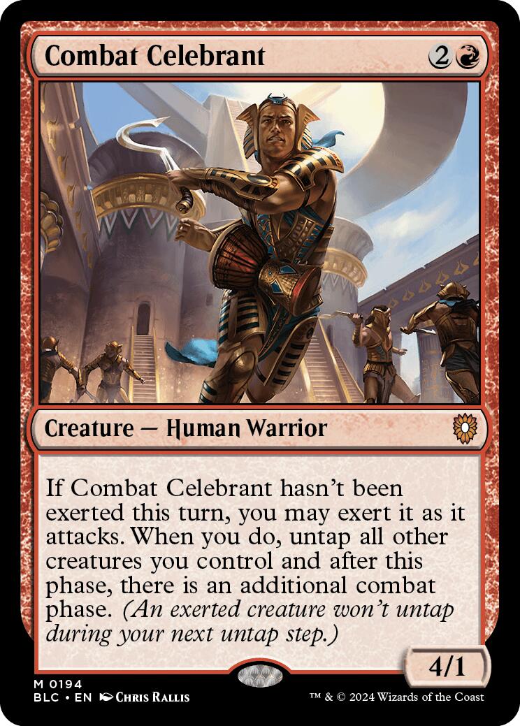 Combat Celebrant [Bloomburrow Commander] | Deep Dive Games St. Marys