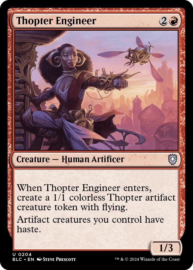 Thopter Engineer [Bloomburrow Commander] | Deep Dive Games St. Marys