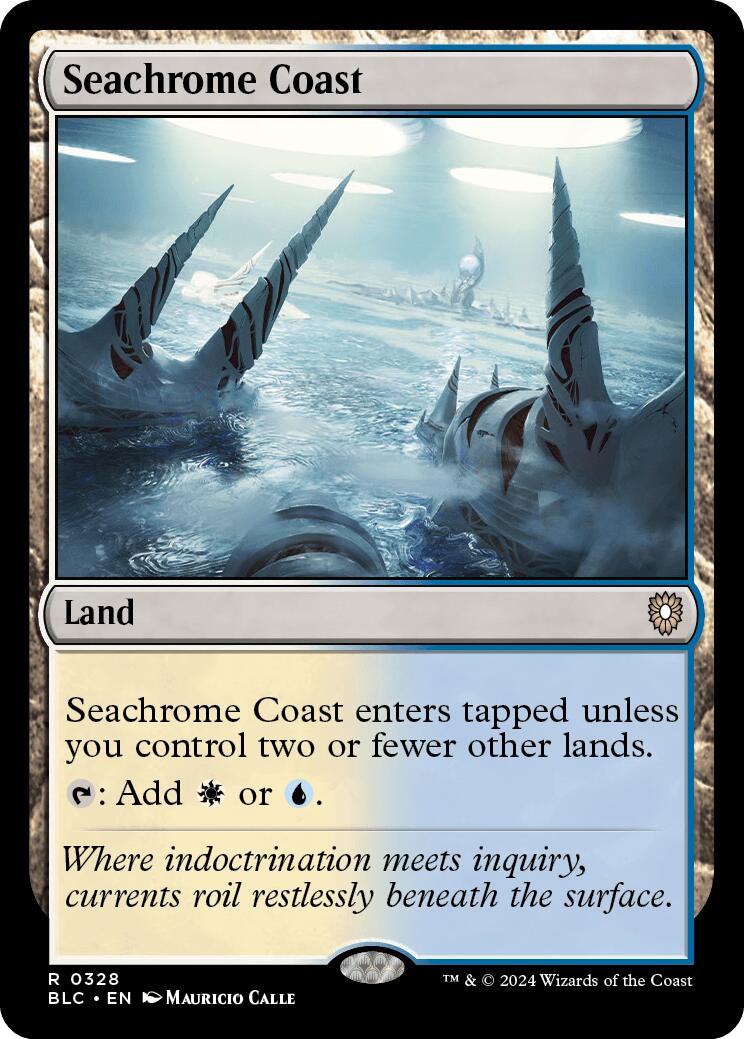 Seachrome Coast [Bloomburrow Commander] | Deep Dive Games St. Marys