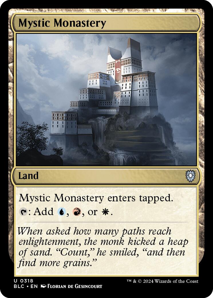 Mystic Monastery [Bloomburrow Commander] | Deep Dive Games St. Marys