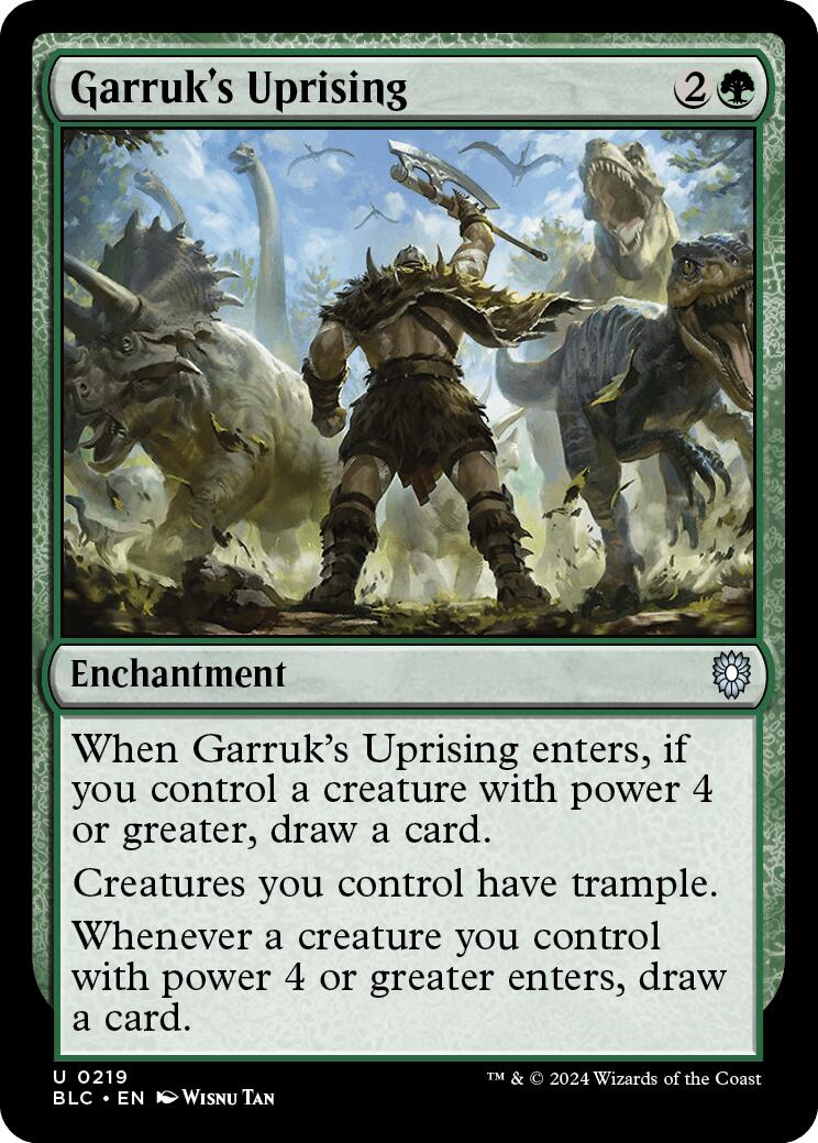 Garruk's Uprising [Bloomburrow Commander] | Deep Dive Games St. Marys