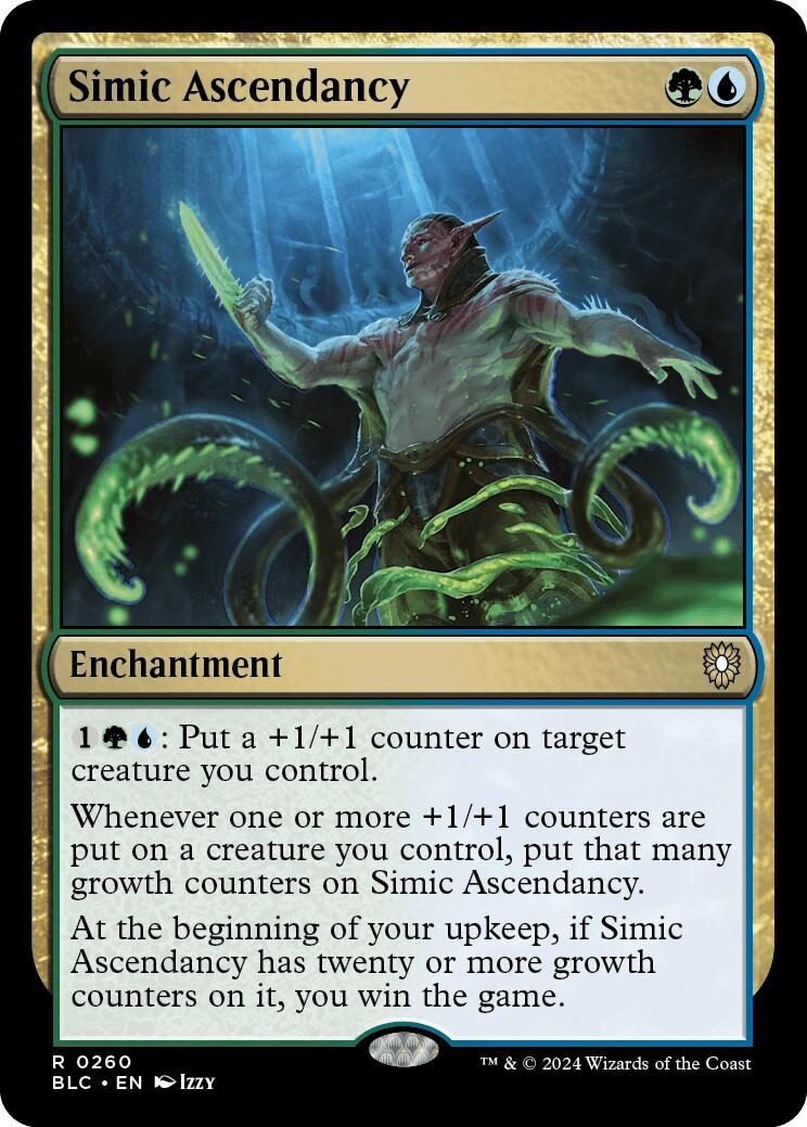 Simic Ascendancy [Bloomburrow Commander] | Deep Dive Games St. Marys