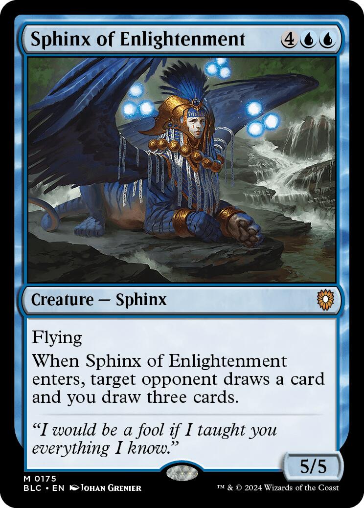Sphinx of Enlightenment [Bloomburrow Commander] | Deep Dive Games St. Marys