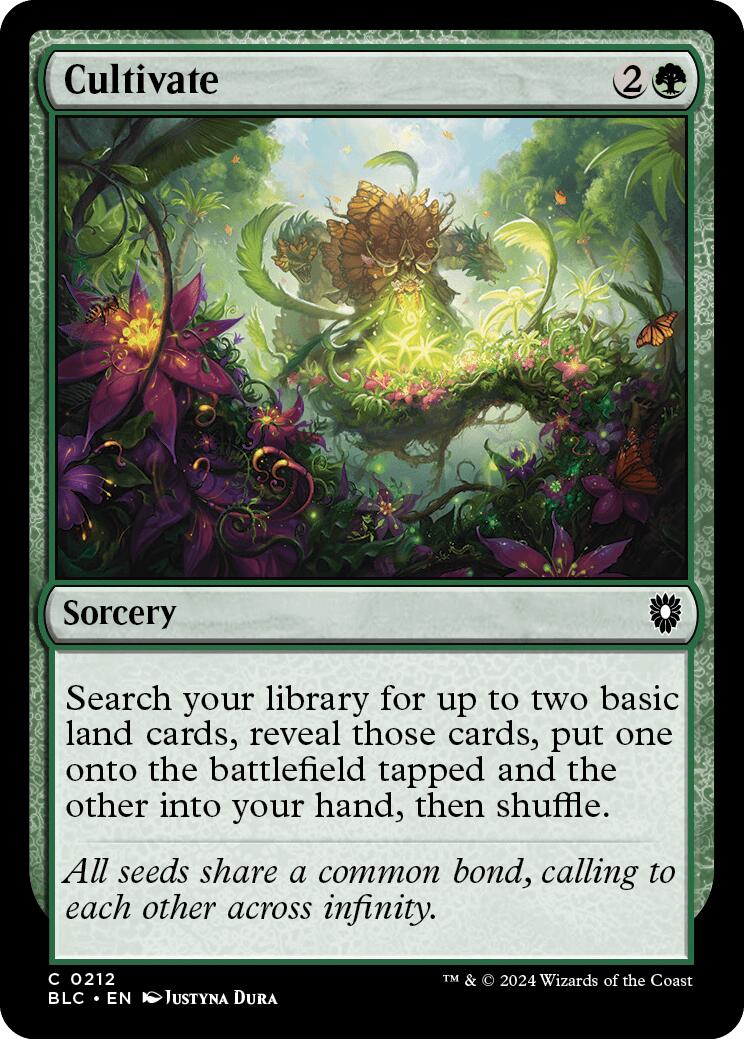 Cultivate [Bloomburrow Commander] | Deep Dive Games St. Marys
