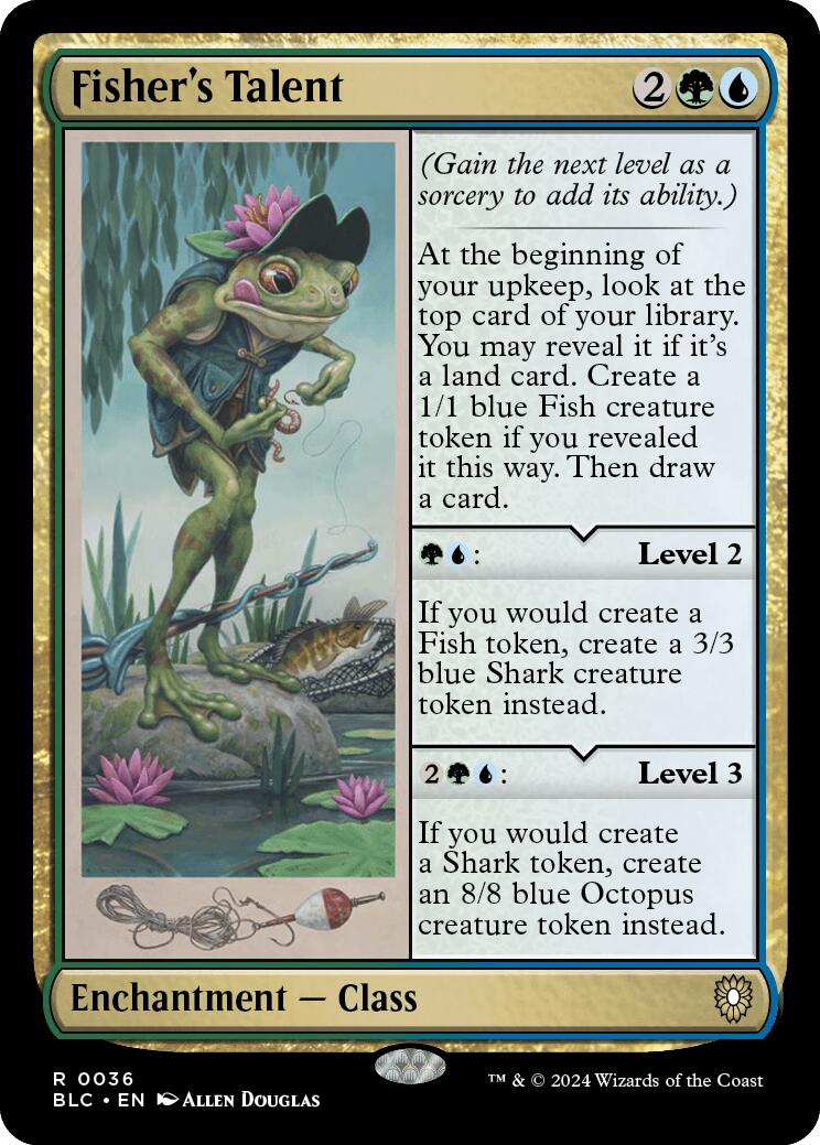Fisher's Talent [Bloomburrow Commander] | Deep Dive Games St. Marys