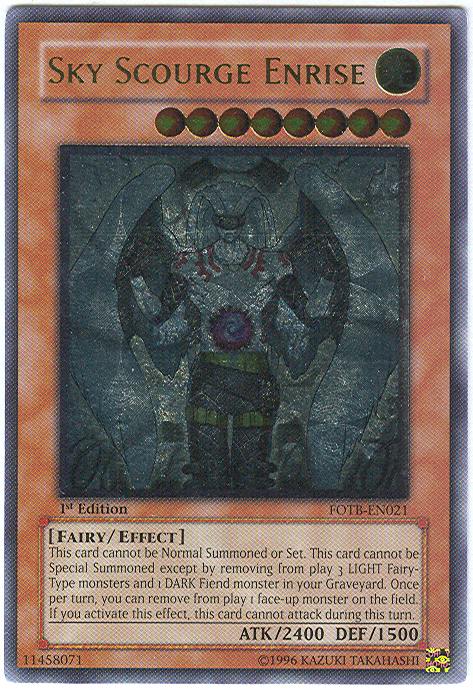 Sky Scourge Enrise [FOTB-EN021] Ultimate Rare | Deep Dive Games St. Marys