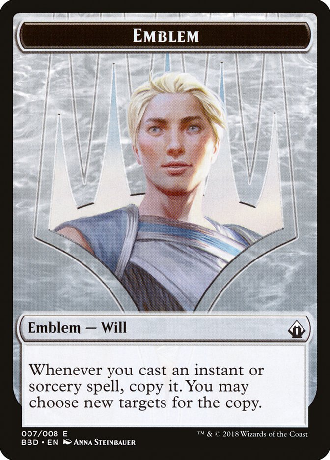 Will Kenrith Emblem [Battlebond Tokens] | Deep Dive Games St. Marys