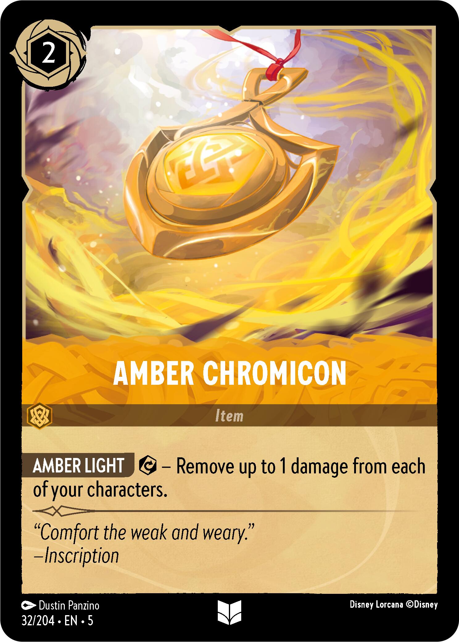 Amber Chromicon (32/204) [Shimmering Skies] | Deep Dive Games St. Marys
