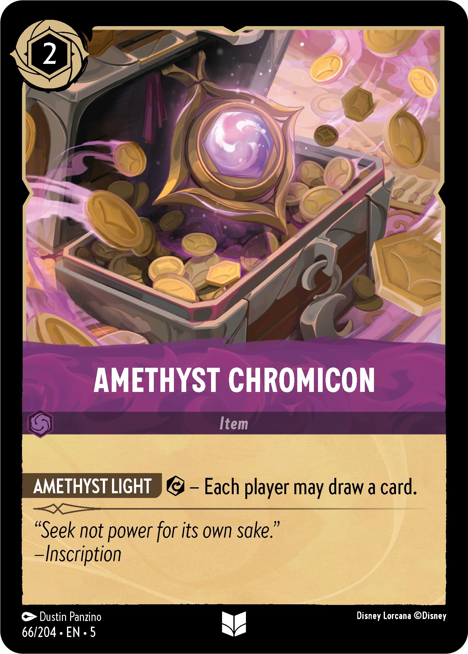 Amethyst Chromicon (66/204) [Shimmering Skies] | Deep Dive Games St. Marys