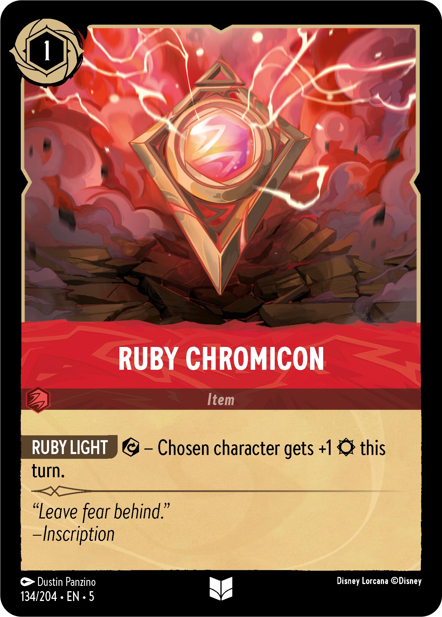 Ruby Chromicon (134/204) [Shimmering Skies] | Deep Dive Games St. Marys