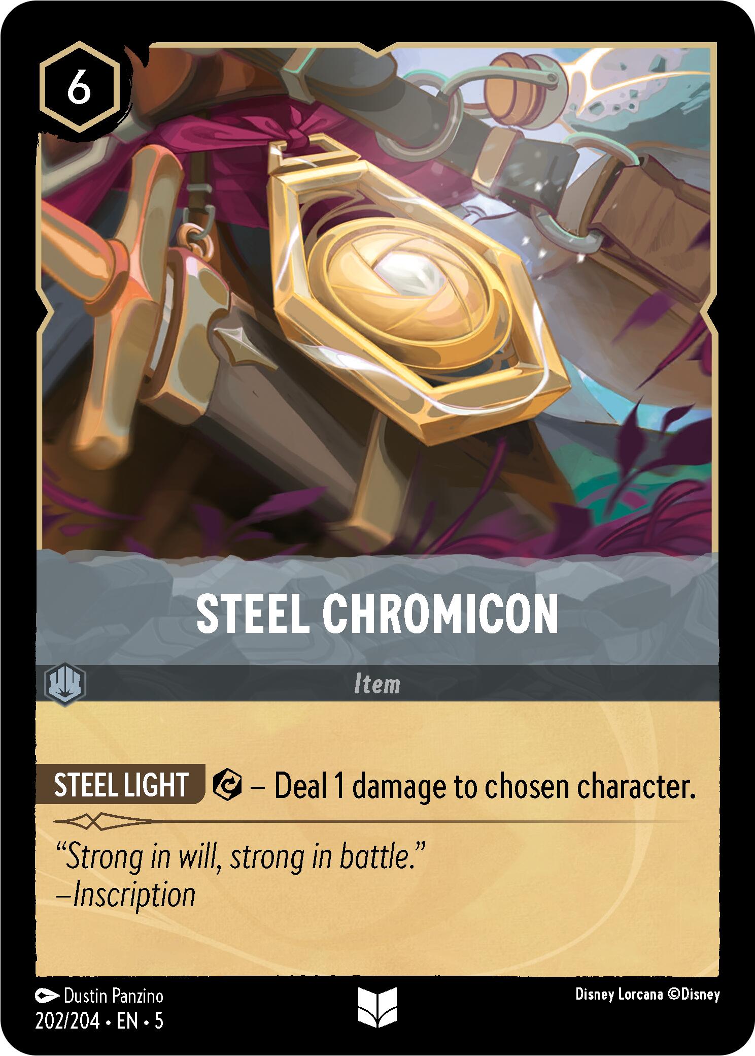 Steel Chromicon (202/204) [Shimmering Skies] | Deep Dive Games St. Marys