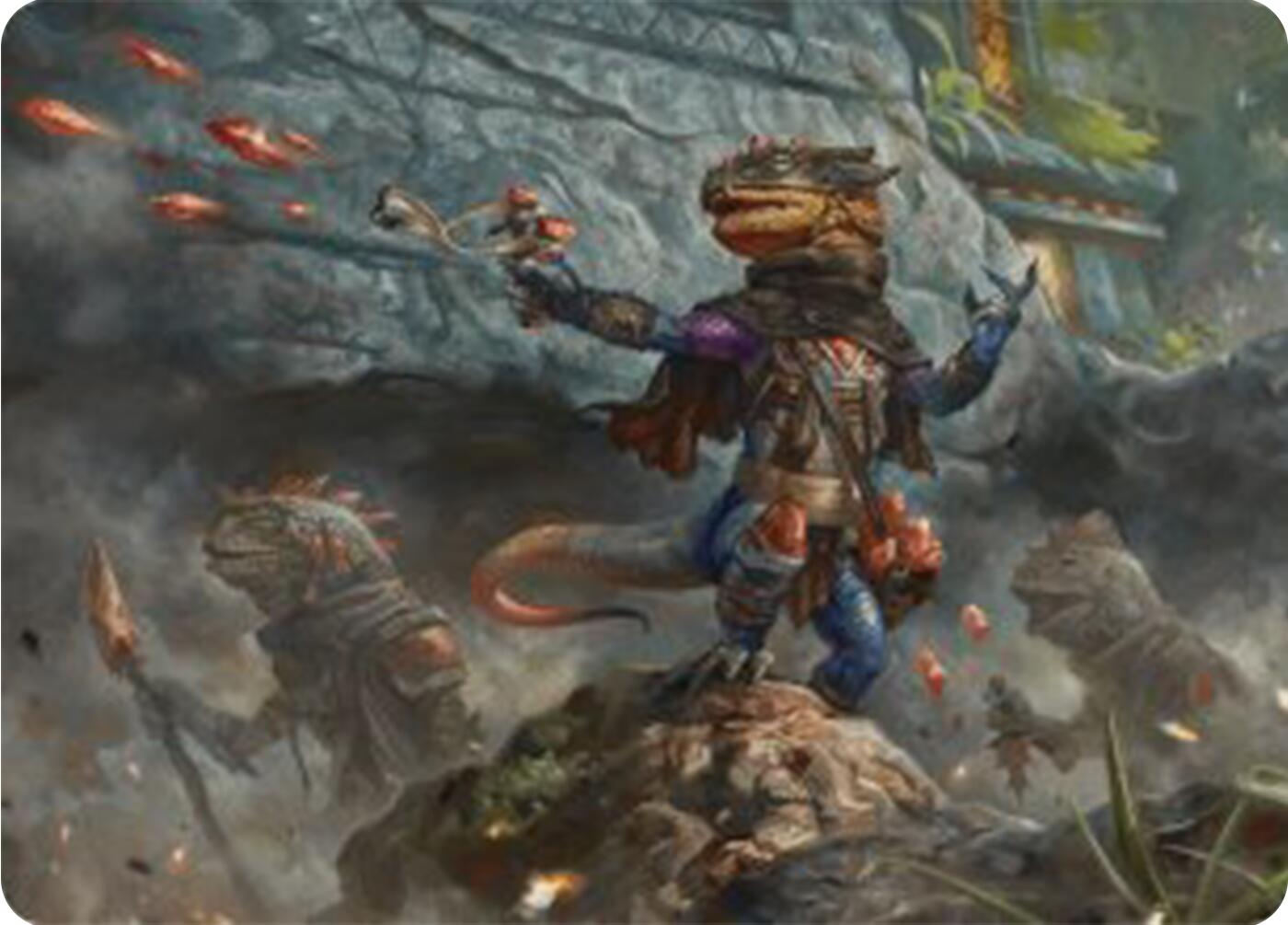 Agate Instigator Art Card [Bloomburrow Art Series] | Deep Dive Games St. Marys
